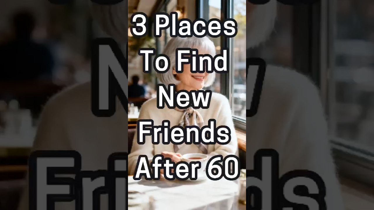 How To Make New Friends After 60