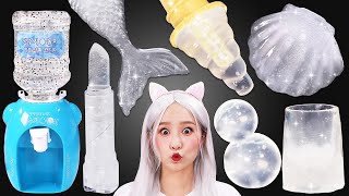 💎Crystal Clear food Mukbang 크리스탈 투명한 음식 팝핑보바 먹방💎JiniYum 지니얌 먹방