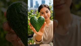 ❤️ I Grew a Heart Shaped Cucumber 🥒 | Amazing Garden Transformation#diygarden