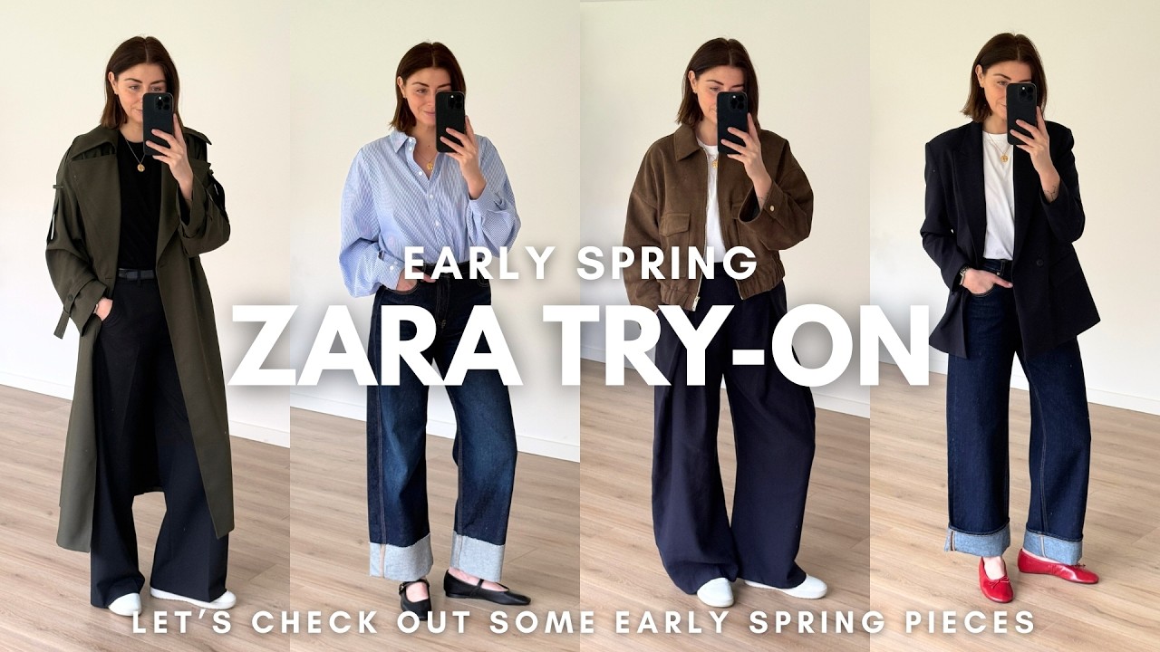 Zara Early Spring Try-On | Style Over 40