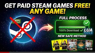 How to Install Paid Steam Games FREE With Lua Tools Guide (2026) ⚡
