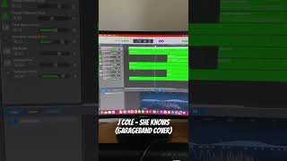 @jcole - She Knows (Garageband Cover) #music #shorts #jcole #sheknows #JcoleCover #Sheknowscover