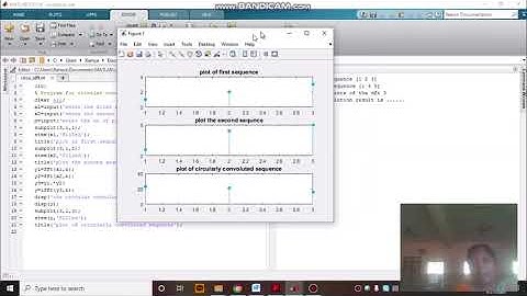 Lab Video_18EEL67_Expt.No.6b_CIRCULAR CONVOLUTION BY  DFT AND IDFT_Vennila D A