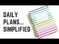 Daily Simplified Planner by Emily Ley