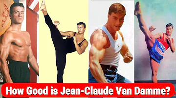 Was Van Damme a good martial artist?