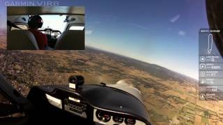 20170122 Flying on a beautiful day in a Tecnam P92 Eaglet