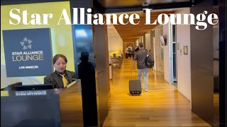 Star Alliance Lounge Los Angeles International Airport (LAX) | Lounge Review!