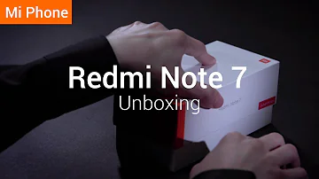 Redmi Note 7: Unboxing