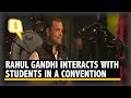 Live: Rahul Gandhi in Conversation With University Students in Delhi