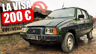 I BUY AN ABANDONED CITROËN VISA FOR €200