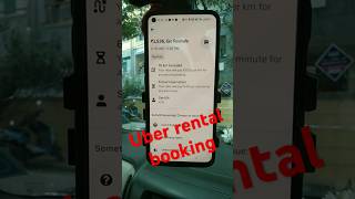 Uber rental booking😱 #shorts #uber #bangalore #trending #reels #karnataka The Ramesh Indian vlog