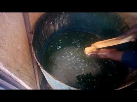 Finally is Washing of GOLD dore bullion.