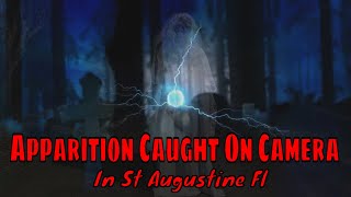 Apparition caught on camera in Cemetery!