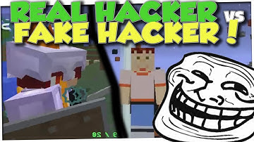 REAL HACKER vs FAKE HACKER! (Minecraft Trolling Ep 108)