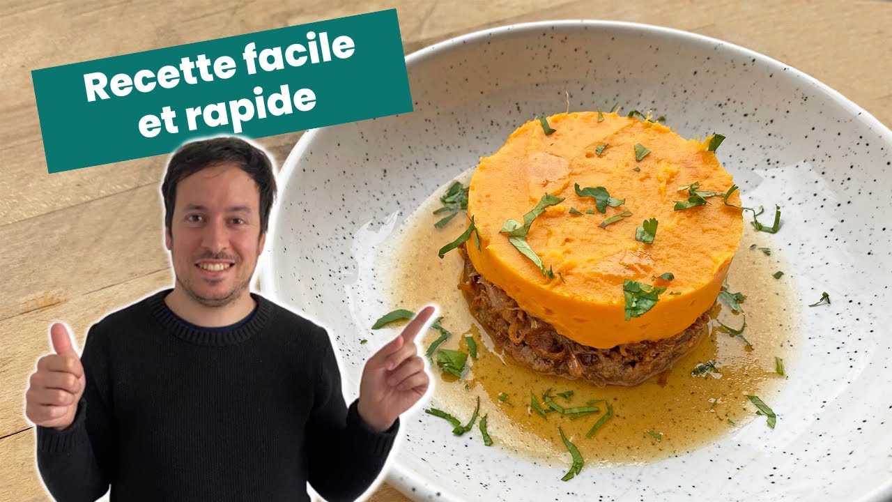Hachis Parmentier Canard Patate Douce Thermomix