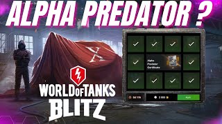 Alpha Predator ? ● Continue to the end ● WoT Blitz