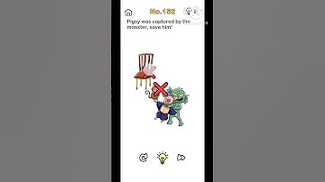 pigsy was captured by monster save  him! brainoutgame level 152 #cartoon#game#guess #puzzle#gaming