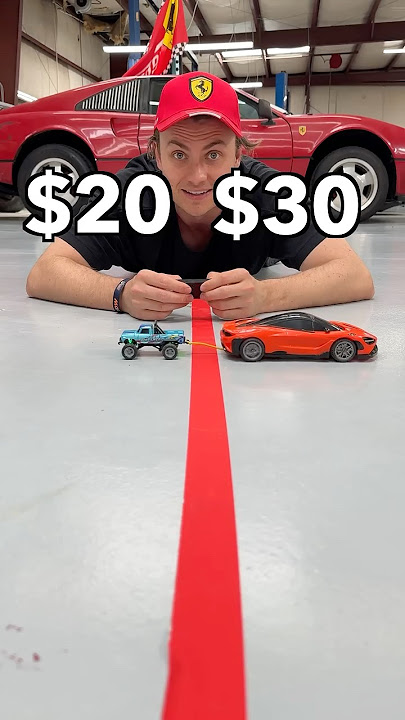 $5 vs $6,000 RC Tug Of War!!🚗🚀 #rccars #rcfail #usa #shorts #funny #challenge