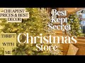Thrift with Me - Low Prices and Beautiful Decorations - You Have to See to Believe it - Christmas