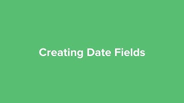 Creating Date Fields - MailerLite