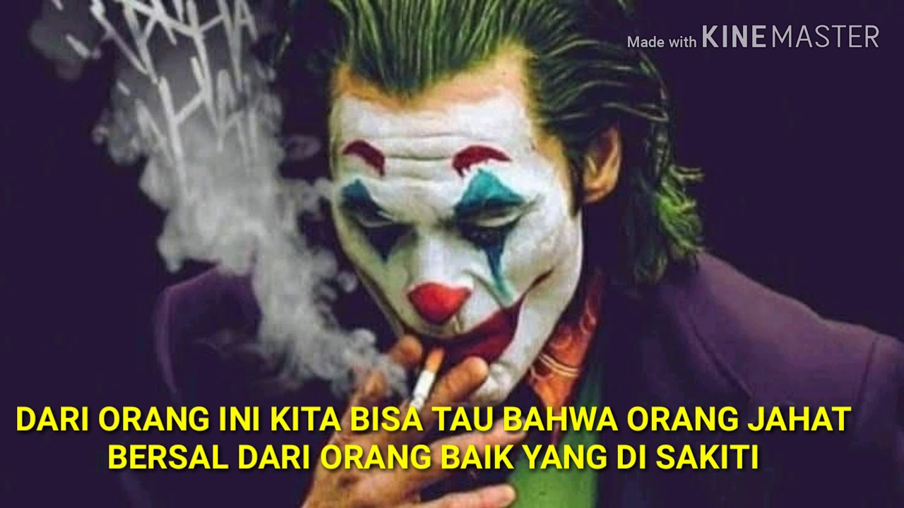 Kata Kata Mutiara Joker Youtube