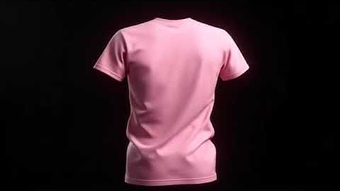 Realistic 3D pink t-shirt, floating in mid-air, Copyright free, no copyright, free to use