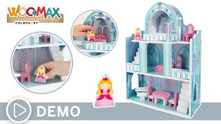 Castillo PRINCESAS de Madera 🏰 WOOMAX Colors | COLORBABY