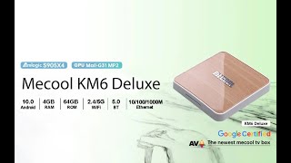 Флагман на Андроид ТВ 10 - Mecool KM6 Deluxe