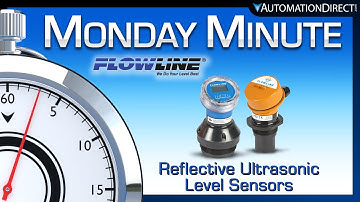 Flowline Reflective Ultrasonic Sensors from AutomationDirect