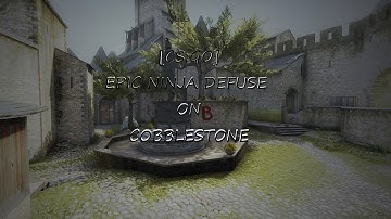 [CS:GO] Ninja Defuse 1 vs 4 Cobblestone