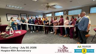 Ribbon Cutting for Hospice of Southern Illinois Anniversary