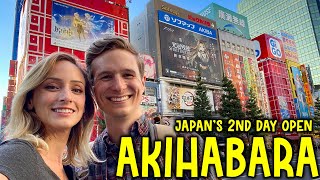 First tourists in AKIHABARA, TOKYO (Japan’s pop culture capital)
