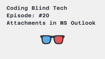 Episode #20: how to send and save an attachment in MS outlook 2016 with Jaws screen reader