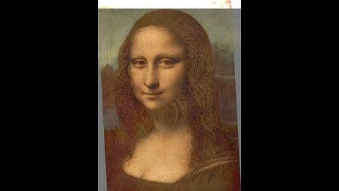 morphing - Monalisa, Leonardo da Vinci