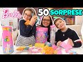 BARBIE COLOR REVEAL MEGA SURPRISE con 50 Sorprese e 2 Bambole