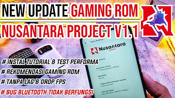 Tutorial Lengkap instal Custom Rom Gaming Nusantara Project V1.1 Di  Redmi Note 7 Dengan Android 10