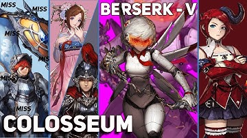 Crusaders Quest - Colosseum - Berserk V Caeneus Koxinga/Bari Bella