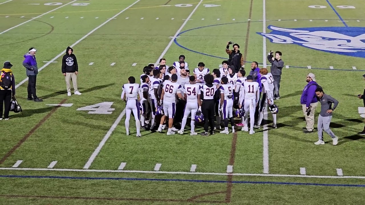 Bucs celebrate 29-18 win over Wood-Ridge 