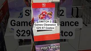 Nintendo Switch 2 games clearance $29.97 at Costco! #costco #switch2 #costcofinds #costcokeeper