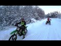 Врываемся в зиму 2022 на Yamaha YZ250F, Kawasaki KX250F и KTM450SXF.