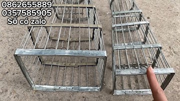 Báo giá lồng lùa chuột cả đàn,có 2 kích thước.lồng chắc,bền,ko rỉ sét,bẫy hiệu quả cao#lồnglùa chuột