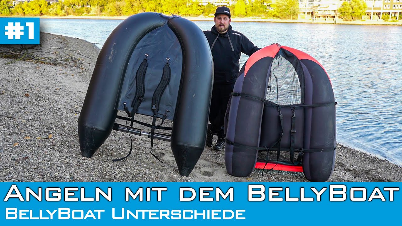 Angeln mit dem BellyBoat | Folge 1 - BellyBoat Typen und Unterschiede