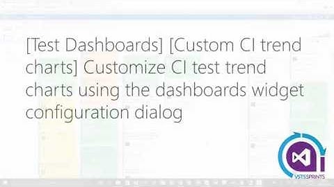 #vstssprints 100 - Customize CI test trend charts using the dashboards widget configuration dialog