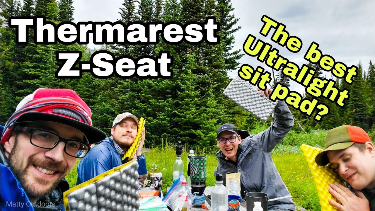 THE BEST Ultralight sit pad? Thermarest Z Seat review! 