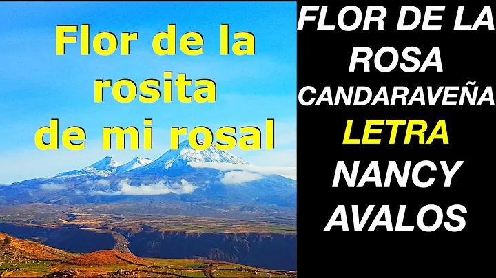 Flor de la Rosa Candaravea - Nancy Avalos (TACNA 2...