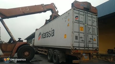 Container 40 feet cao (40 HC)của hãng tàu Interasia | CFS Logistics.