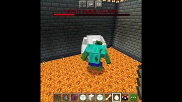 Minecraft : Mutant Zombie Villager vs Mutant Iron Golem.