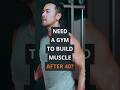 Do You Need a Gym to Build Muscle After 40?