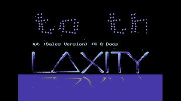 Laxity - Laxity Intro #58 (Sky Scroller) | C64 Crack Intro