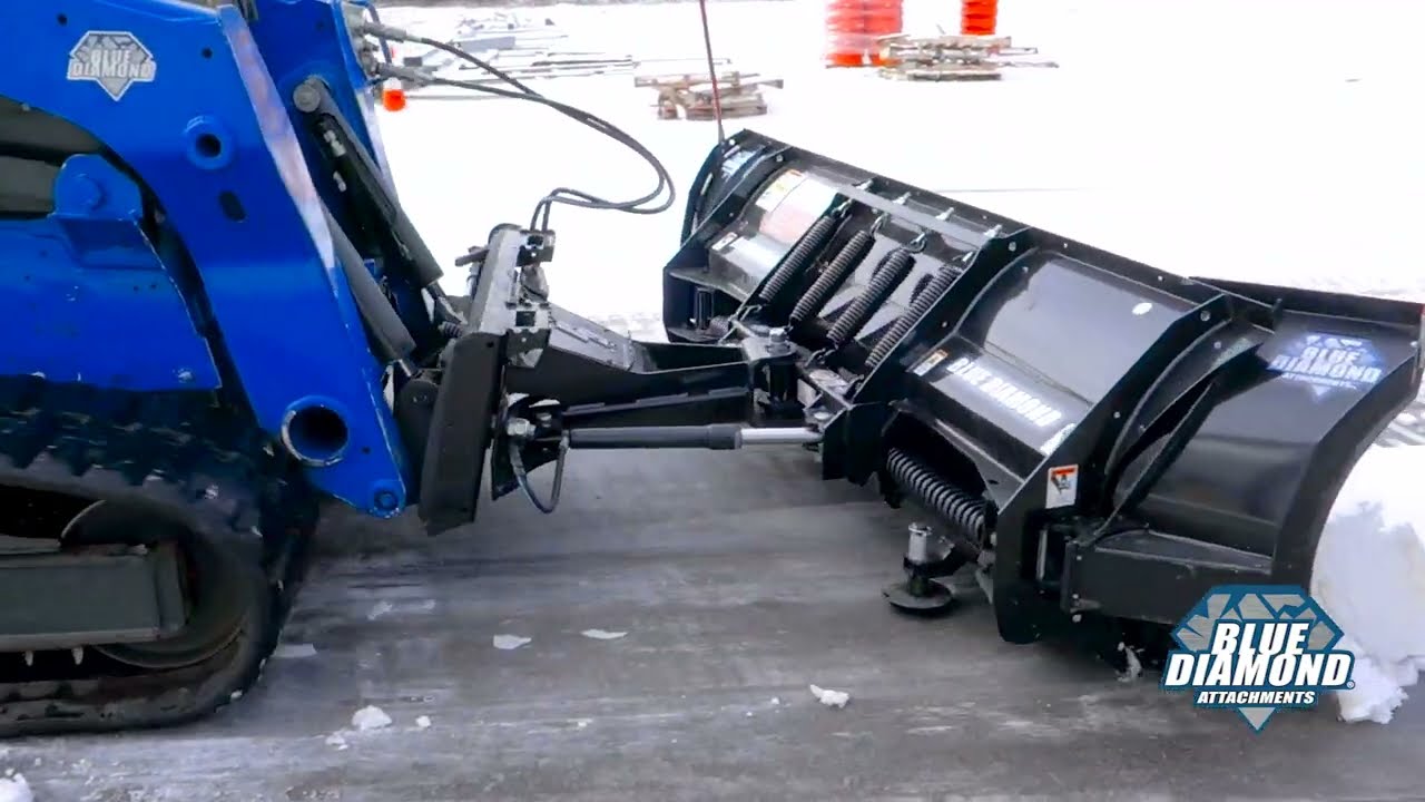 Blue Diamond® Auto-wing Snowplow Blade